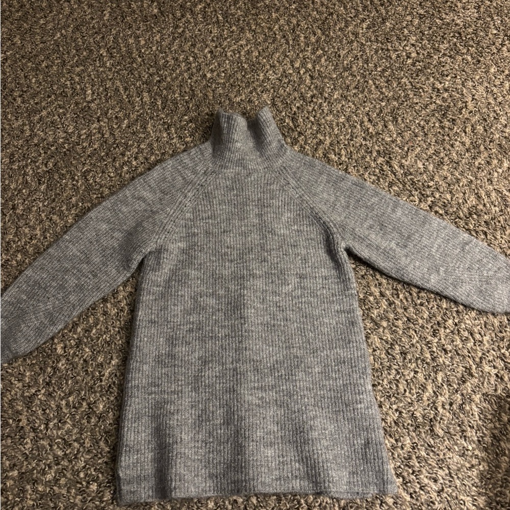 Zara Gray 2-3 Years Kids Cowl Neck Sweater